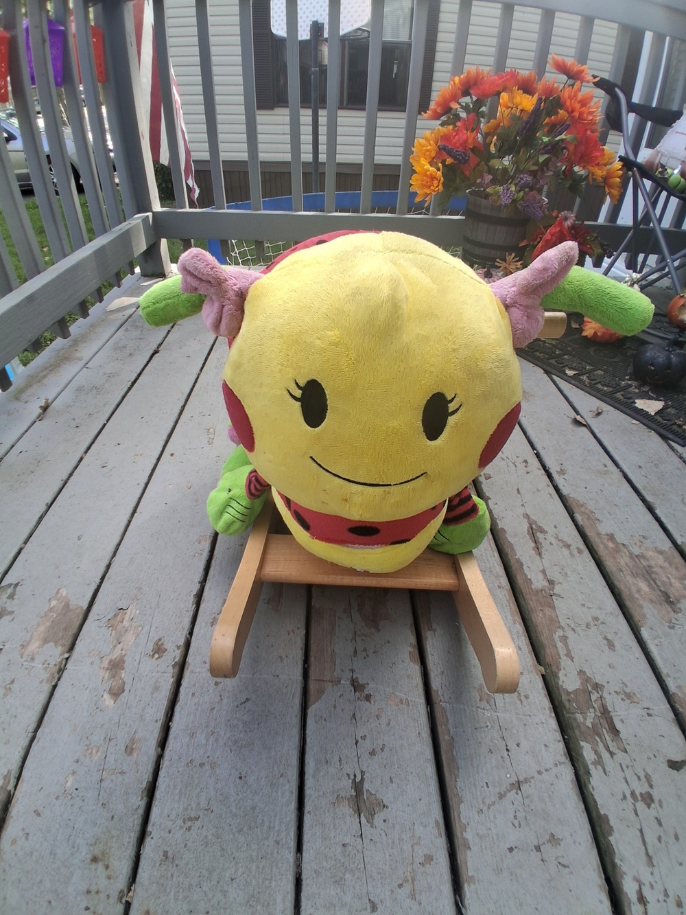 Rock-a-bye Lulu Ladybug Rocker - Picture 1 of 4